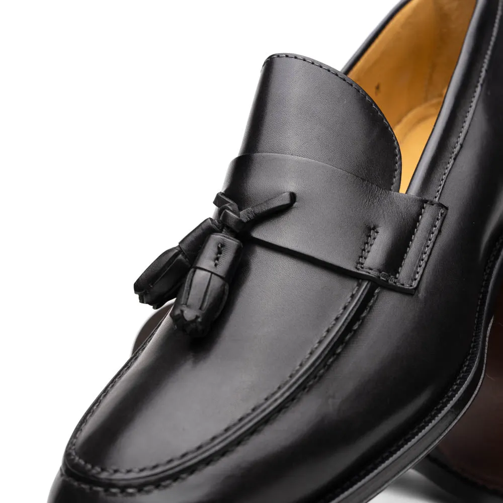 15-202-BLK COMO Italian Calfskin Black