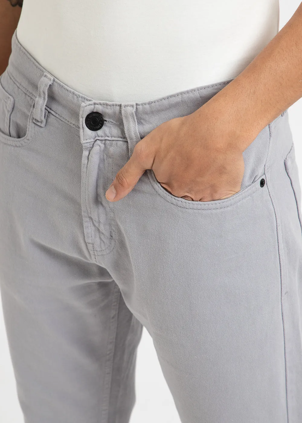 Ash Grey Denim
