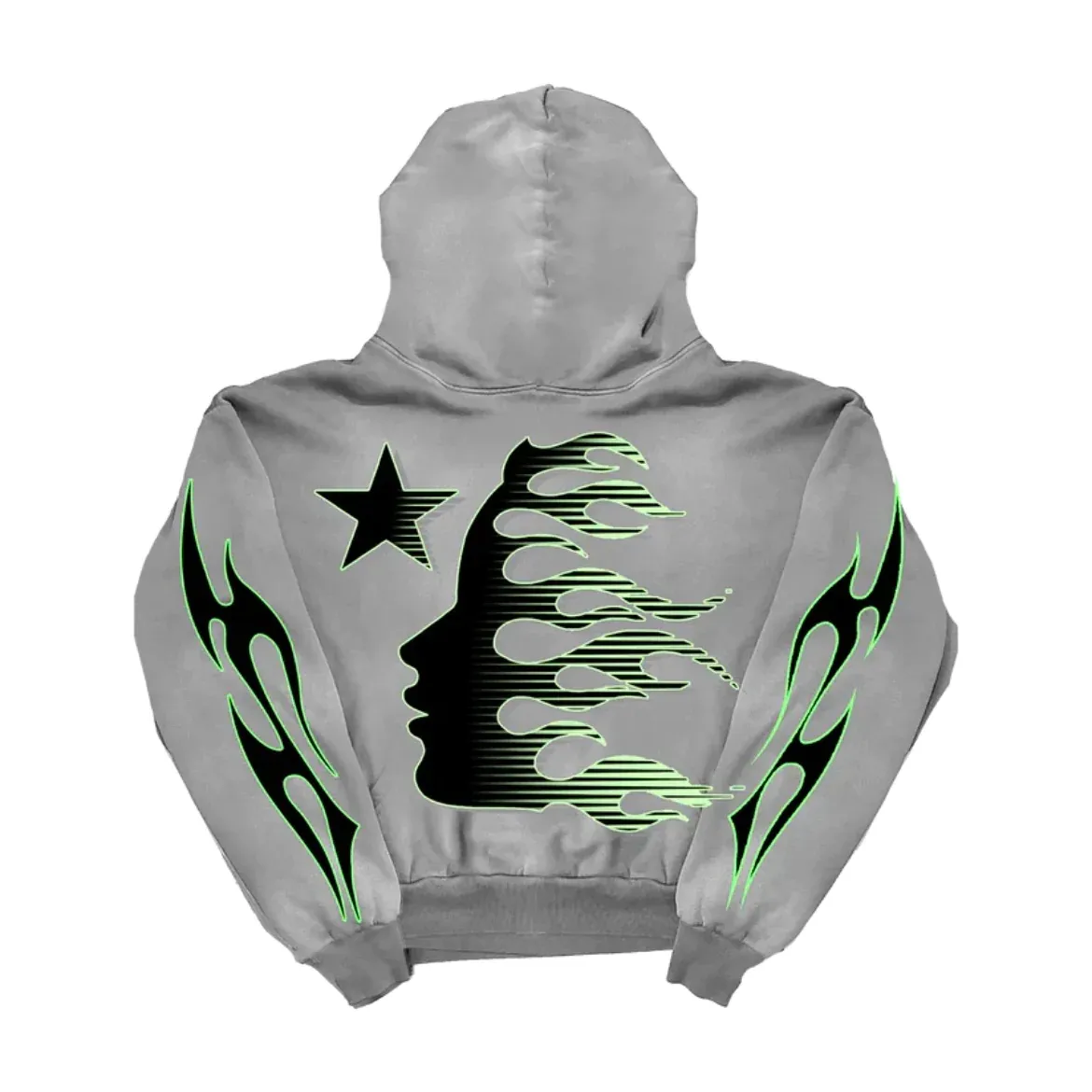 Hellstar Sport Grey Hoodie