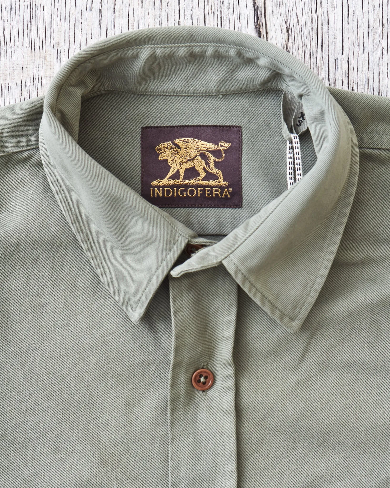 Indigofera Alamo Shirt MASH Green