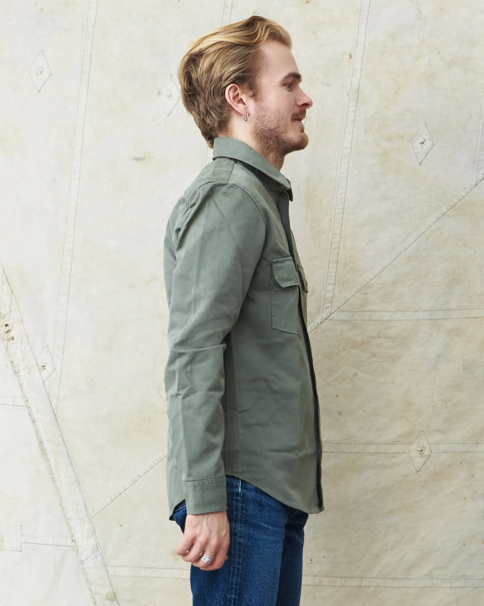 Indigofera Alamo Shirt MASH Green