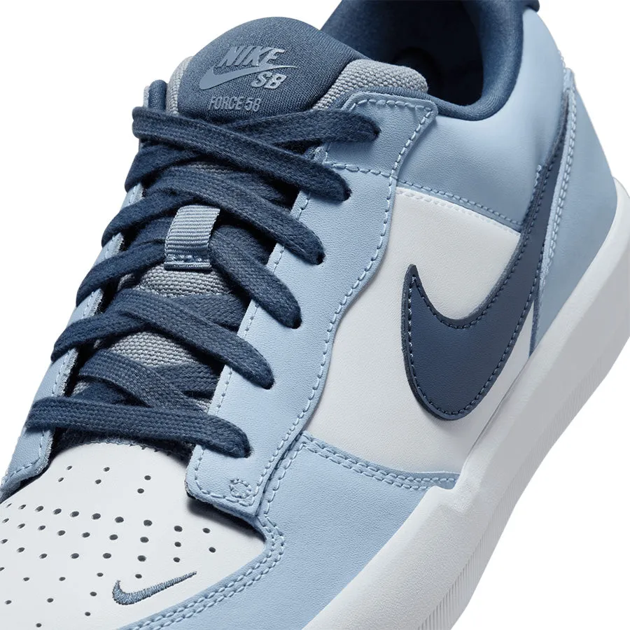 Nike SB Force 58 Premium - White/Thunder Blue-White