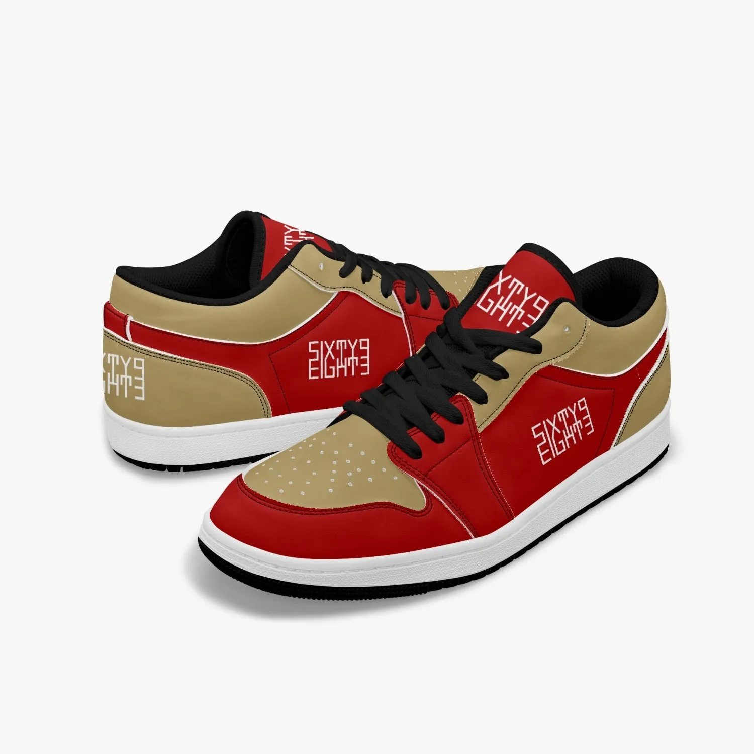 Sixty Eight 93 Logo White RAG SENTLT1 Shoes