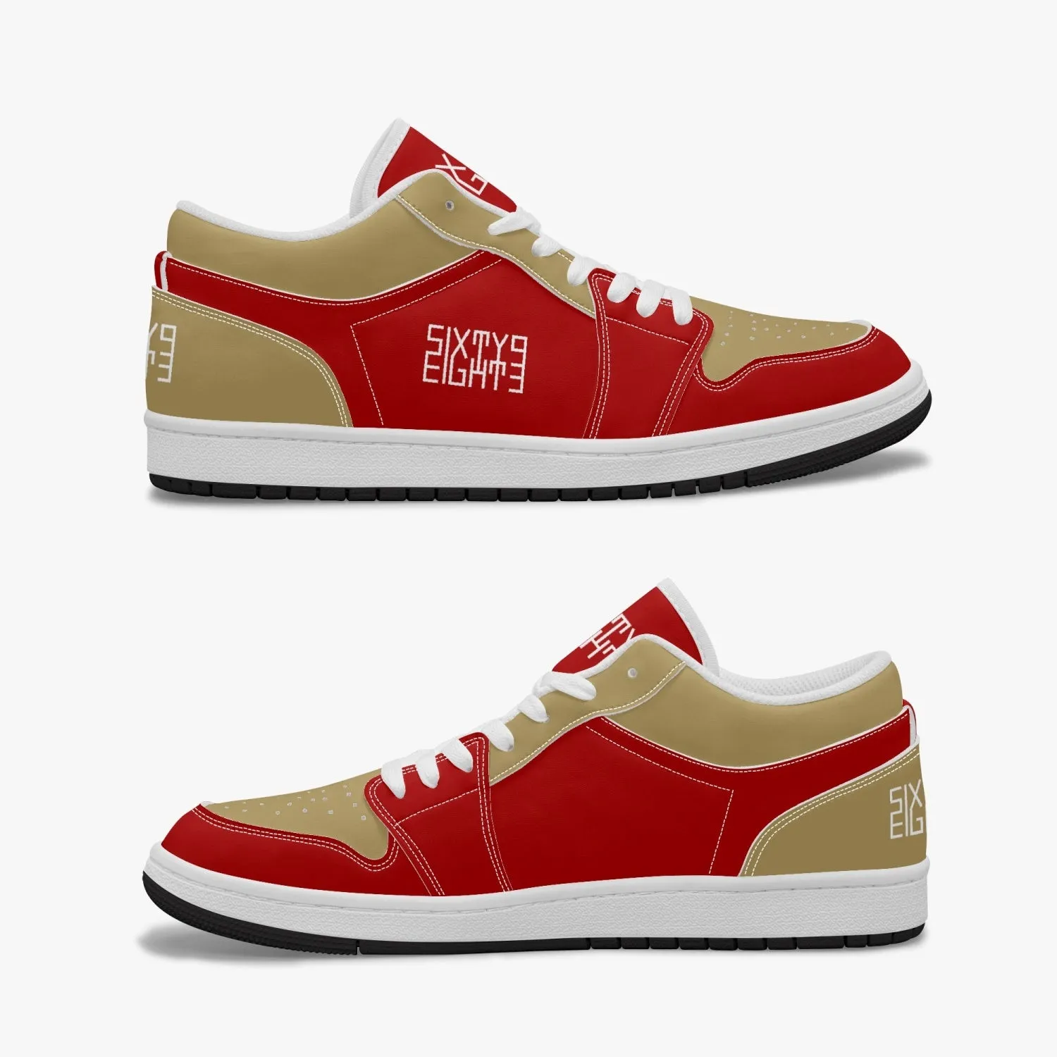 Sixty Eight 93 Logo White RAG SENTLT1 Shoes