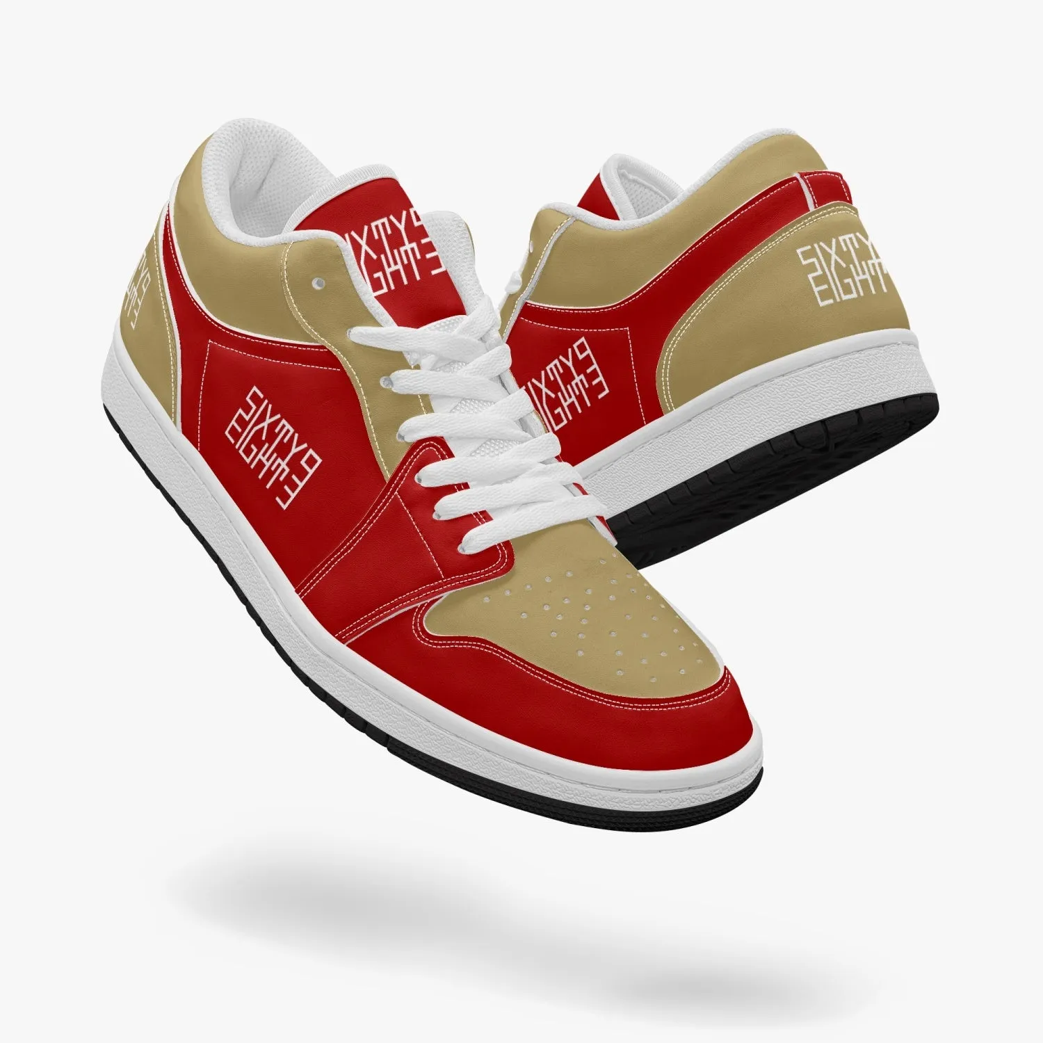 Sixty Eight 93 Logo White RAG SENTLT1 Shoes