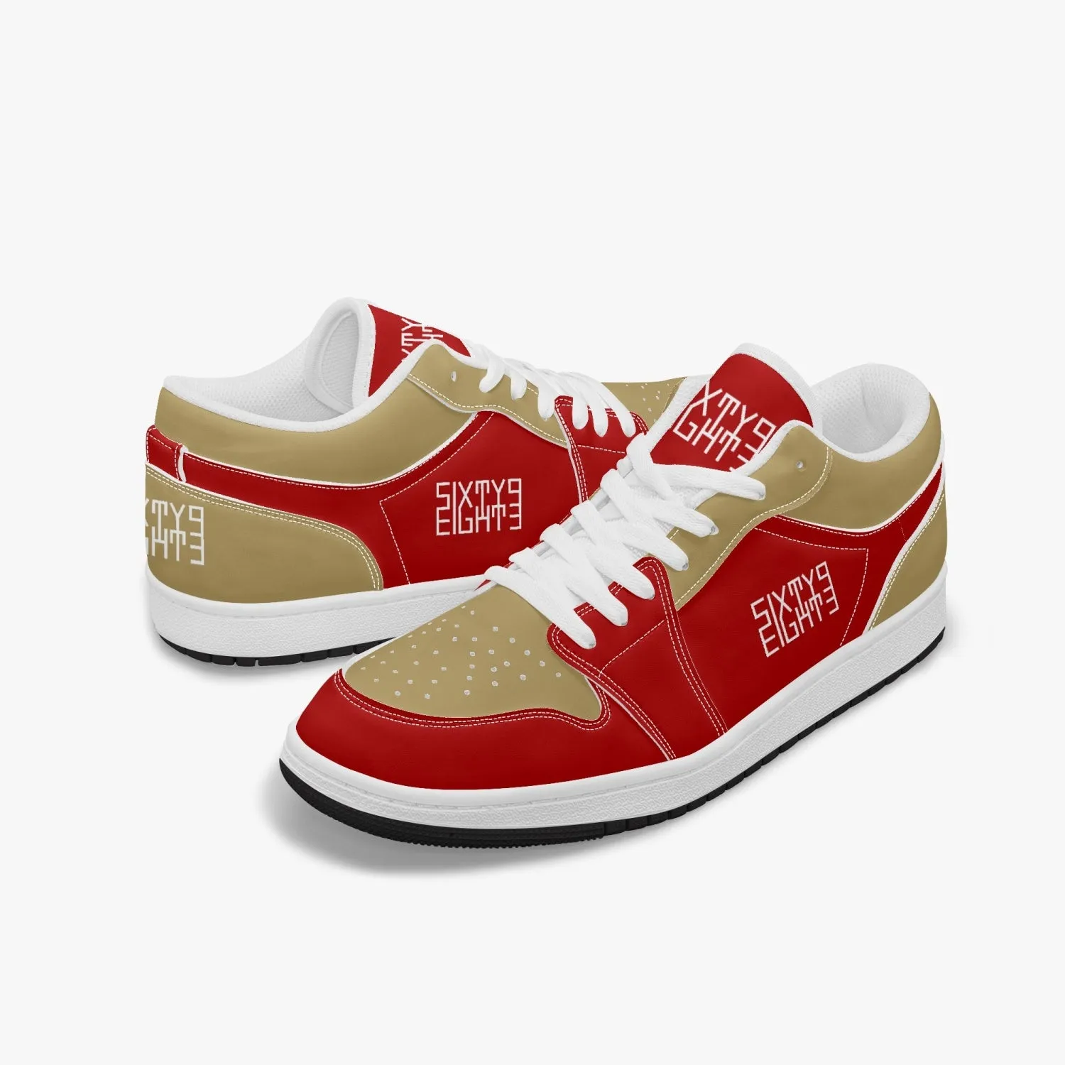 Sixty Eight 93 Logo White RAG SENTLT1 Shoes