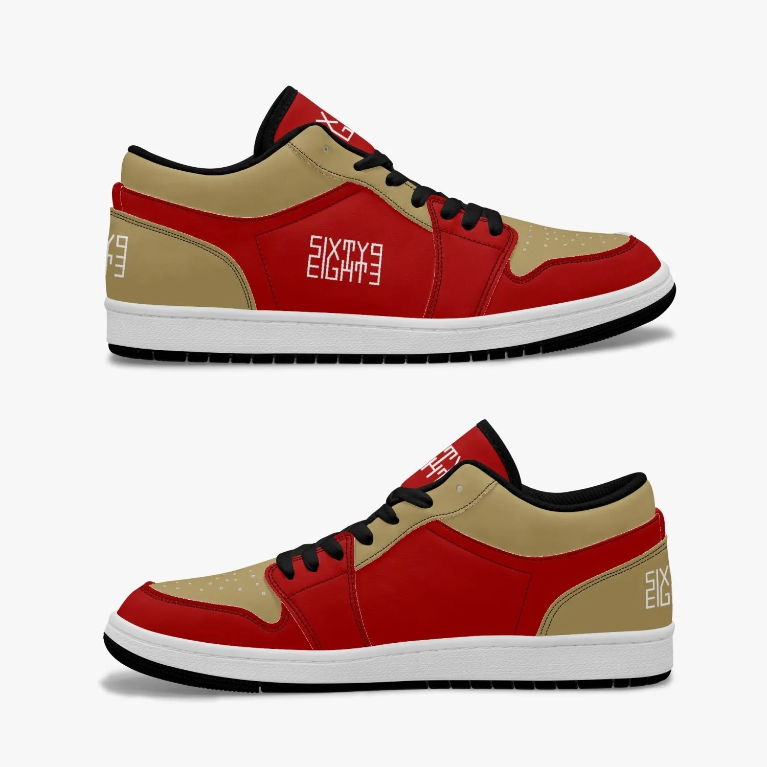 Sixty Eight 93 Logo White RAG SENTLT1 Shoes