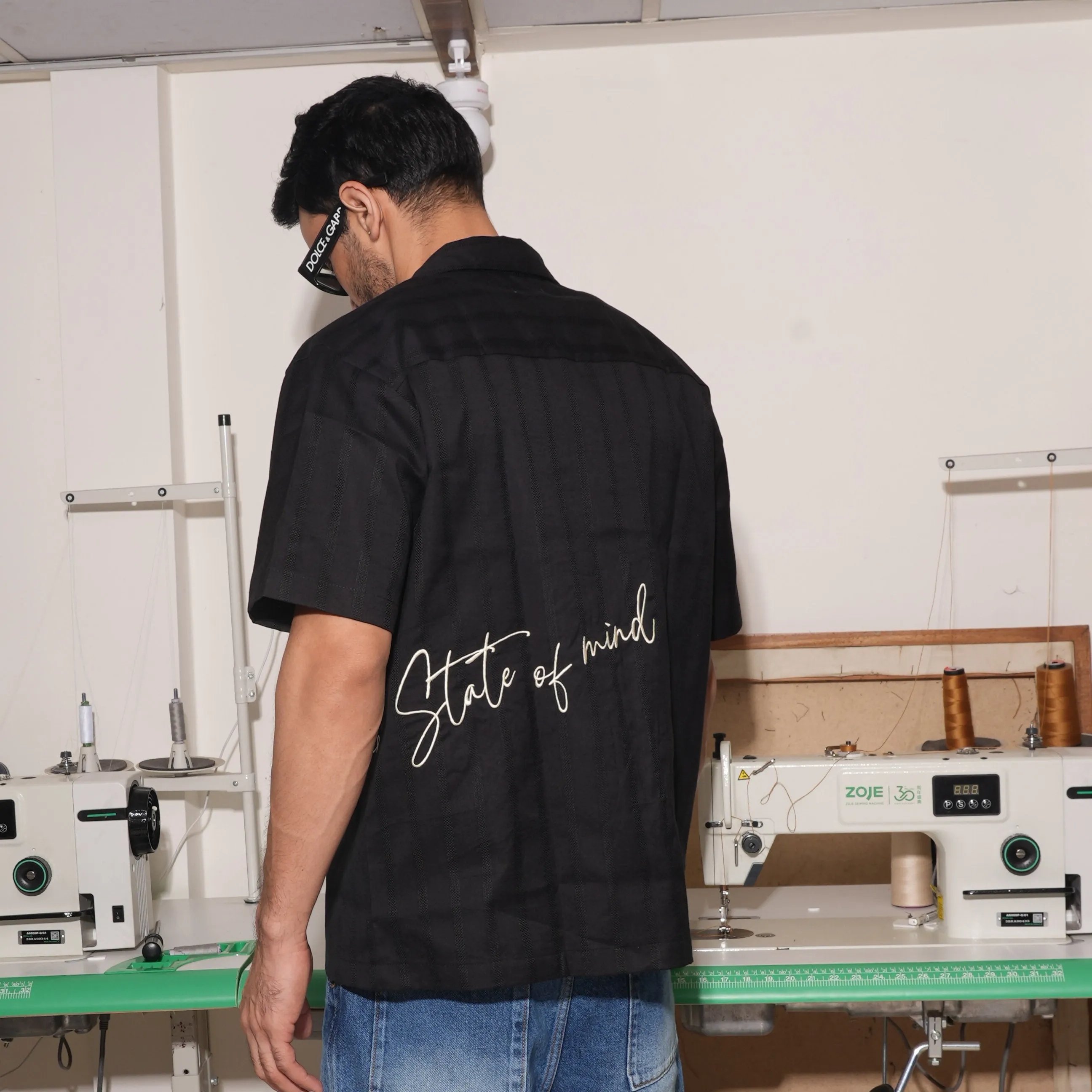 SUMMER BLACK SHIRT