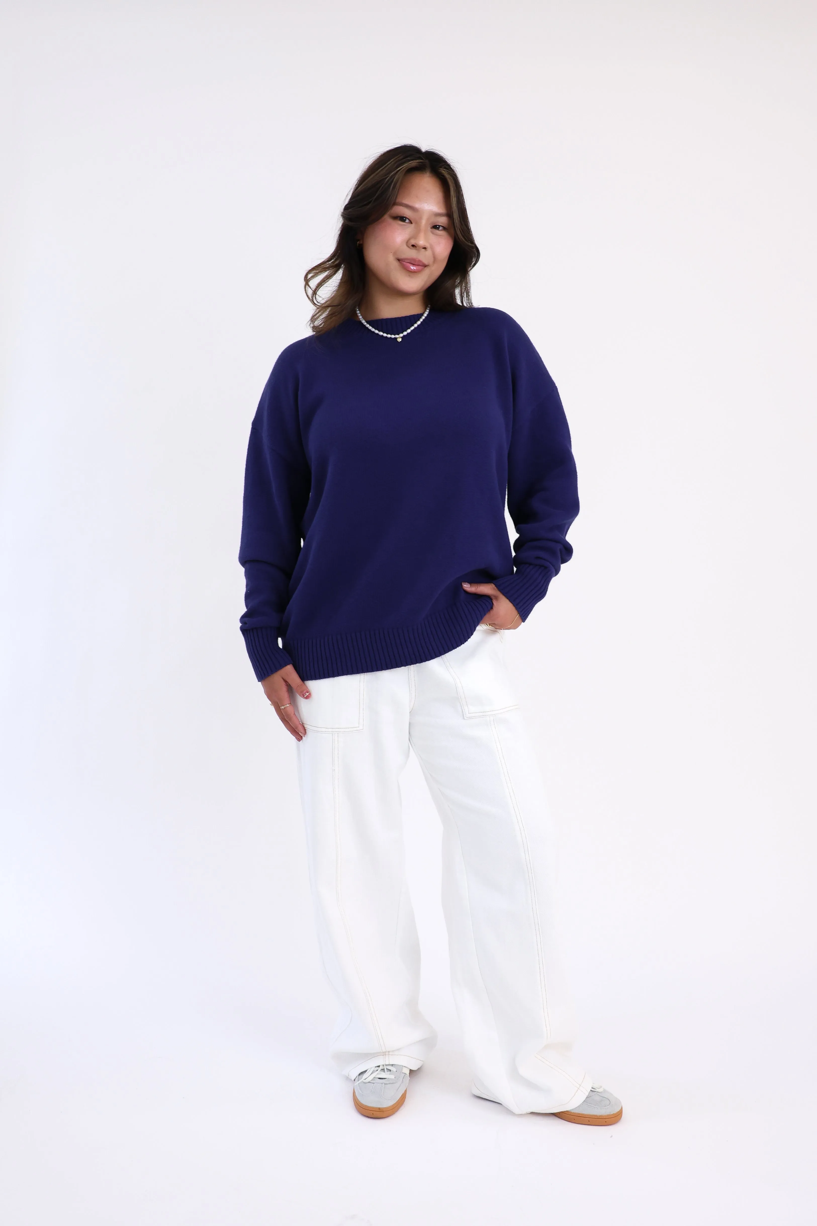 Sunny Sweater in Navy
