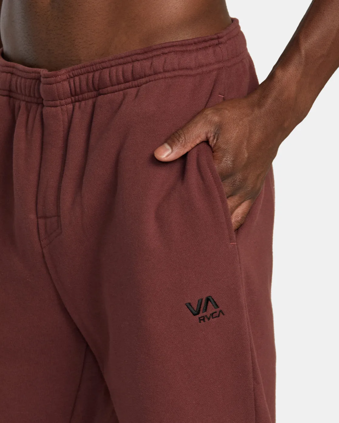 VA Essential Joggers - Burgundy