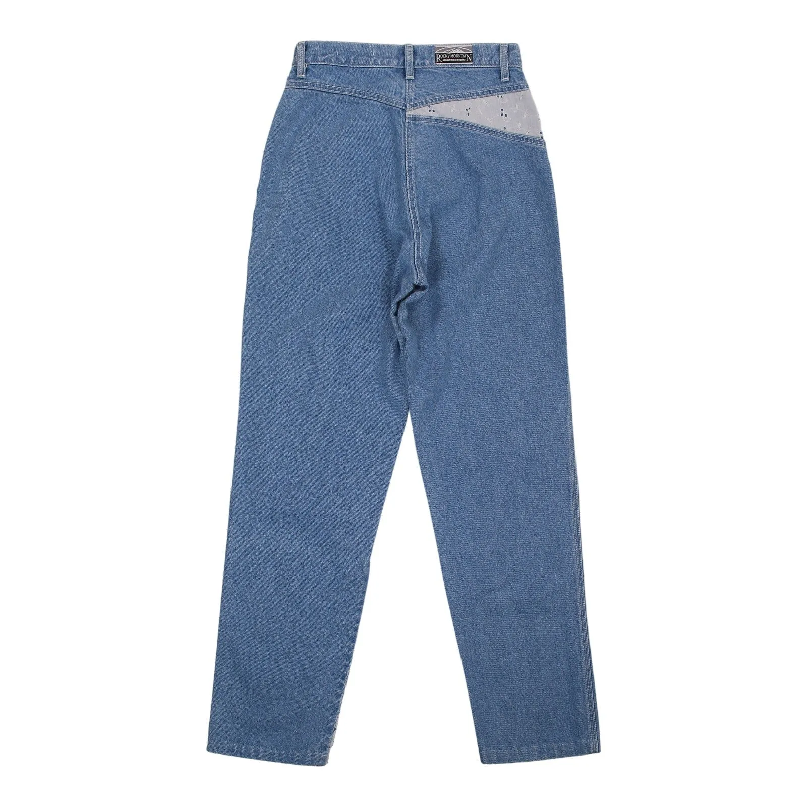 Vintage 90s Western Two Tone Denim Jeans